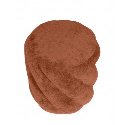 PUFF TAPIZADO DEREK EN TEJIDO TEDDY