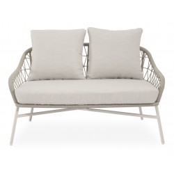 CONJUNTO DE JARDÍN SALONICA (SOFA + 2 SILLONES + MESITA)