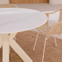 MESA DE COMEDOR FIORELLA DE PORCELANICO