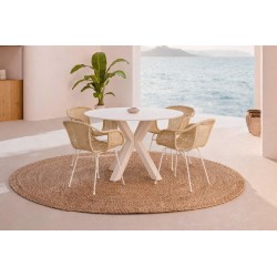 MESA DE COMEDOR FIORELLA DE PORCELANICO