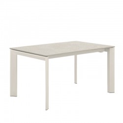 MESA EXTENSIBLE LISA 140CM. DE PORCELANICO