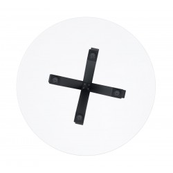 MESA DE COMEDOR DE CRISTAL TEMPLADO JADE PARA COMEDOR MODERNO