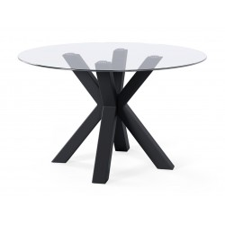 MESA DE COMEDOR DE CRISTAL TEMPLADO JADE PARA COMEDOR MODERNO