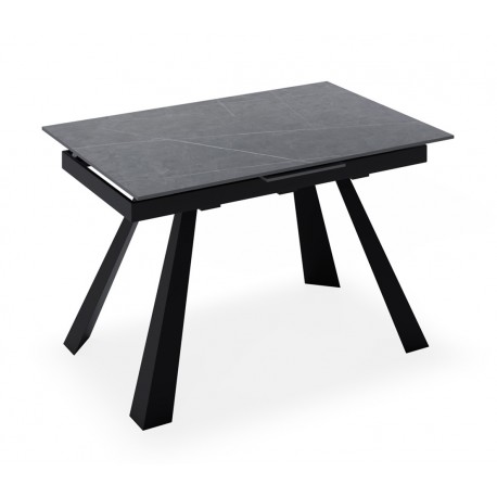 MESA DE COMEDOR EXTENSIBLE DE PORCELÁNICO JUDY PARA SALÓN MODERNO