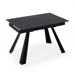 MESA DE COMEDOR EXTENSIBLE DE PORCELÁNICO JUDY PARA SALÓN MODERNO