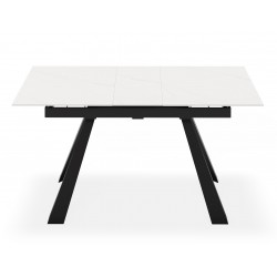 MESA DE COMEDOR EXTENSIBLE DE PORCELÁNICO JUDY PARA SALÓN MODERNO