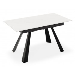 MESA DE COMEDOR EXTENSIBLE DE PORCELÁNICO JUDY PARA SALÓN MODERNO