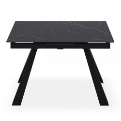 MESA DE COMEDOR EXTENSIBLE DE PORCELÁNICO JUDY PARA SALÓN MODERNO