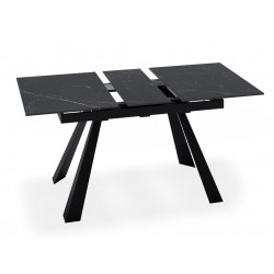 MESA DE COMEDOR EXTENSIBLE DE PORCELÁNICO JUDY PARA SALÓN MODERNO