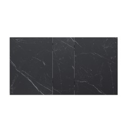 MESA DE COMEDOR EXTENSIBLE DE PORCELÁNICO JUDY PARA SALÓN MODERNO