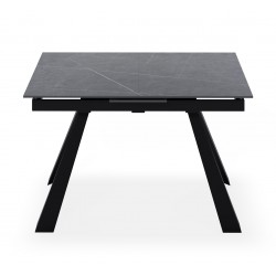 MESA DE COMEDOR EXTENSIBLE DE PORCELÁNICO JUDY PARA SALÓN MODERNO