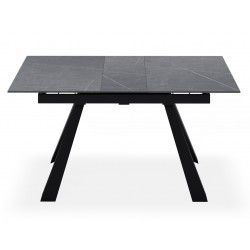 MESA DE COMEDOR EXTENSIBLE DE PORCELÁNICO JUDY PARA SALÓN MODERNO