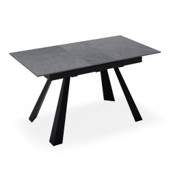 MESA DE COMEDOR EXTENSIBLE DE PORCELÁNICO JUDY PARA SALÓN MODERNO