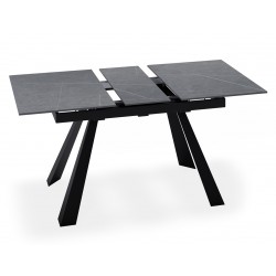 MESA DE COMEDOR EXTENSIBLE DE PORCELÁNICO JUDY PARA SALÓN MODERNO