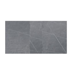 MESA DE COMEDOR EXTENSIBLE DE PORCELÁNICO JUDY PARA SALÓN MODERNO