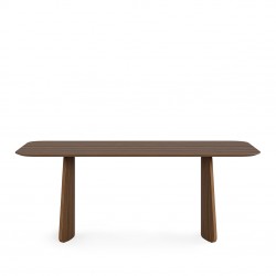 MESA DE COMEDOR DE MADERA KIMBERLY PARA COMEDOR ESTILO CONTEMPORÁNEO