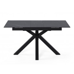 MESA DE COMEDOR DE PORCELÁNICO LORI EXTENSIBLE PARA SALÓN ESTILO CONTEMPORÁNEO