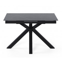 MESA DE COMEDOR DE PORCELÁNICO LORI EXTENSIBLE PARA SALÓN ESTILO CONTEMPORÁNEO