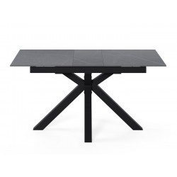 MESA DE COMEDOR DE PORCELÁNICO LORI EXTENSIBLE PARA SALÓN ESTILO CONTEMPORÁNEO