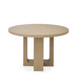 MESA DE COMEDOR DE MADERA MAXINE PARA SALÓN ESTILO JAPANDI