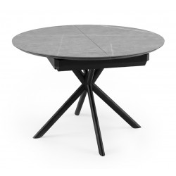 MESA EXTENSIBLE DE PORCELÁNICO SUVI PARA COMEDOR ESTILO CONTEMPORÁNEO