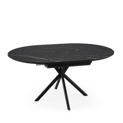 MESA EXTENSIBLE DE PORCELÁNICO SUVI PARA COMEDOR ESTILO CONTEMPORÁNEO