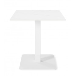 MESA DE PORCELÁNICO SAMIRA PARA COMEDOR Y TERRAZA CUBIERTA DE ESTILO CONTEMPORÁNEO