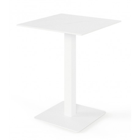 MESA ALTA DE PORCELÁNICO SAMIRA PARA BARES Y TERRAZAS DE ESTILO CONTEMPORÁNEO