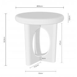 MESA AUXILIAR DE MADERA ARNAUD 50 PARA SALÓN ESTILO MODERNO