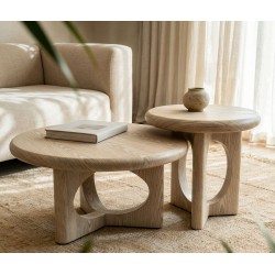 MESA AUXILIAR DE MADERA ARNAUD 50 PARA SALÓN ESTILO MODERNO