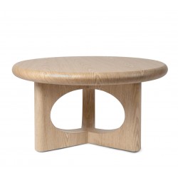 MESA DE CENTRO DE MADERA ARNAUD 80 PARA SALÓN ESTILO MODERNO