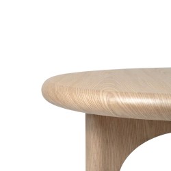 MESA DE CENTRO DE MADERA ARNAUD 80 PARA SALÓN ESTILO MODERNO