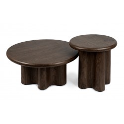 MESA AUXILIAR DE MADERA MATEO 50 PARA SALÓN DE ESTILO CONTEMPORÁNEO