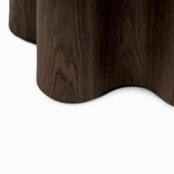 MESA DE CENTRO DE MADERA MATEO 80 PARA SALÓN DE ESTILO CONTEMPORÁNEO