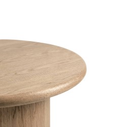 MESA DE CENTRO DE MADERA MATEO 80 PARA SALÓN DE ESTILO CONTEMPORÁNEO