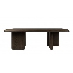 MESA DE CENTRO DE MADERA TYLER PARA SALÓN DE ESTILO CONTEMPORÁNEO