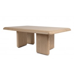 MESA DE CENTRO DE MADERA TYLER PARA SALÓN DE ESTILO CONTEMPORÁNEO