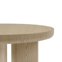 MESA DE CENTRO DE MADERA JEROME PARA SALÓN ESTILO CONTEMPORÁNEO ORGÁNICO