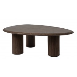MESA DE CENTRO DE MADERA GERARD PARA SALÓN ESTILO CONTEMPORÁNEO ORGÁNICO