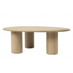 MESA DE CENTRO DE MADERA GERARD PARA SALÓN ESTILO CONTEMPORÁNEO ORGÁNICO