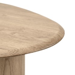 MESA DE CENTRO DE MADERA GERARD PARA SALÓN ESTILO CONTEMPORÁNEO ORGÁNICO