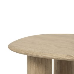 MESA DE CENTRO DE MADERA GERARD PARA SALÓN ESTILO CONTEMPORÁNEO ORGÁNICO