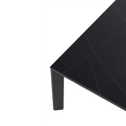 MESA EXTENSIBLE LISA 140CM. DE PORCELANICO