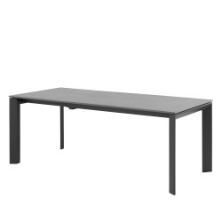 MESA EXTENSIBLE LISA 140CM. DE PORCELANICO