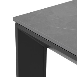 MESA EXTENSIBLE LISA 140CM. DE PORCELANICO