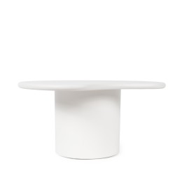 MESA DE CENTRO DE MADERA DE MANGO MUKUL 80 PARA SALÓN ESTILO MINIMALISTA