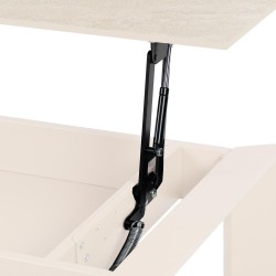 MESA DE CENTRO DE PORCELÁNICO OLIVER PARA SALÓN ESTILO CONTEMPORÁNEO