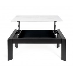 MESA DE CENTRO DE PORCELÁNICO OLIVER PARA SALÓN ESTILO CONTEMPORÁNEO