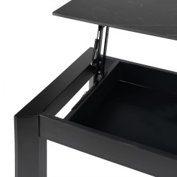 MESA DE CENTRO DE PORCELÁNICO OLIVER PARA SALÓN ESTILO CONTEMPORÁNEO