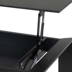 MESA DE CENTRO DE PORCELÁNICO OLIVER PARA SALÓN ESTILO CONTEMPORÁNEO